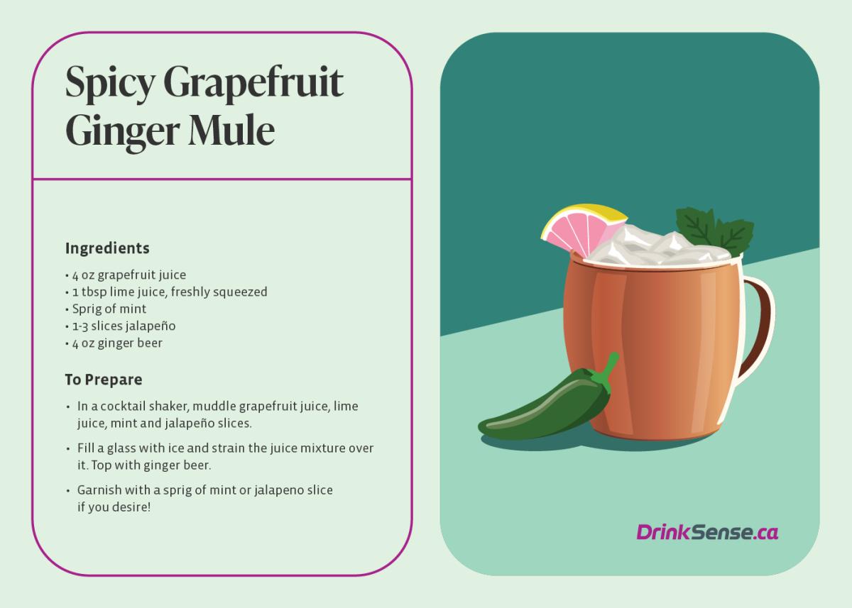 Spicy Grapefruit Ginger Mule Recipe