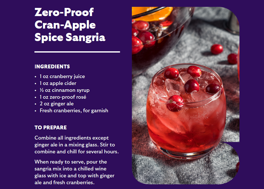 Zero-Proof Cran-Apple Spice Sangria Recipe